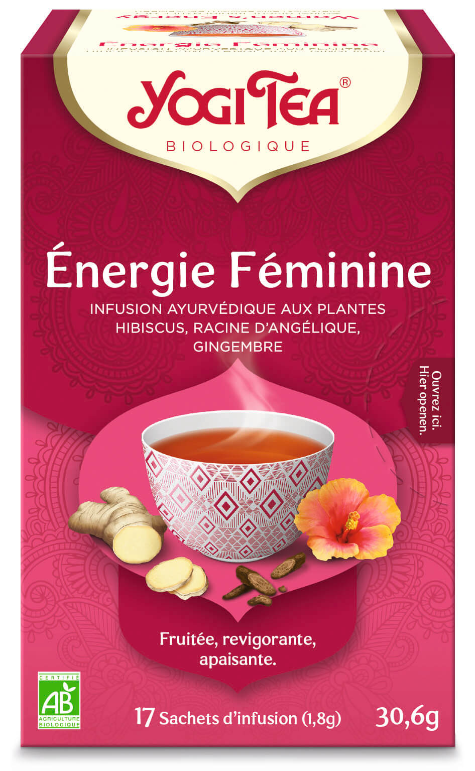 Yogi thee Women's energy bio 17 builtjes