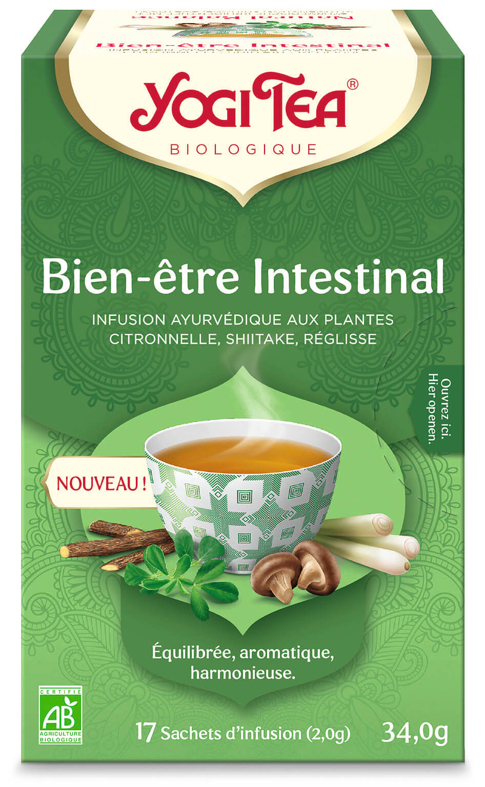 Yogi thee Natural balance bio 17 builtjes
