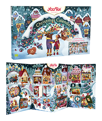 Yogi thee Kerst kalender 24builtjes