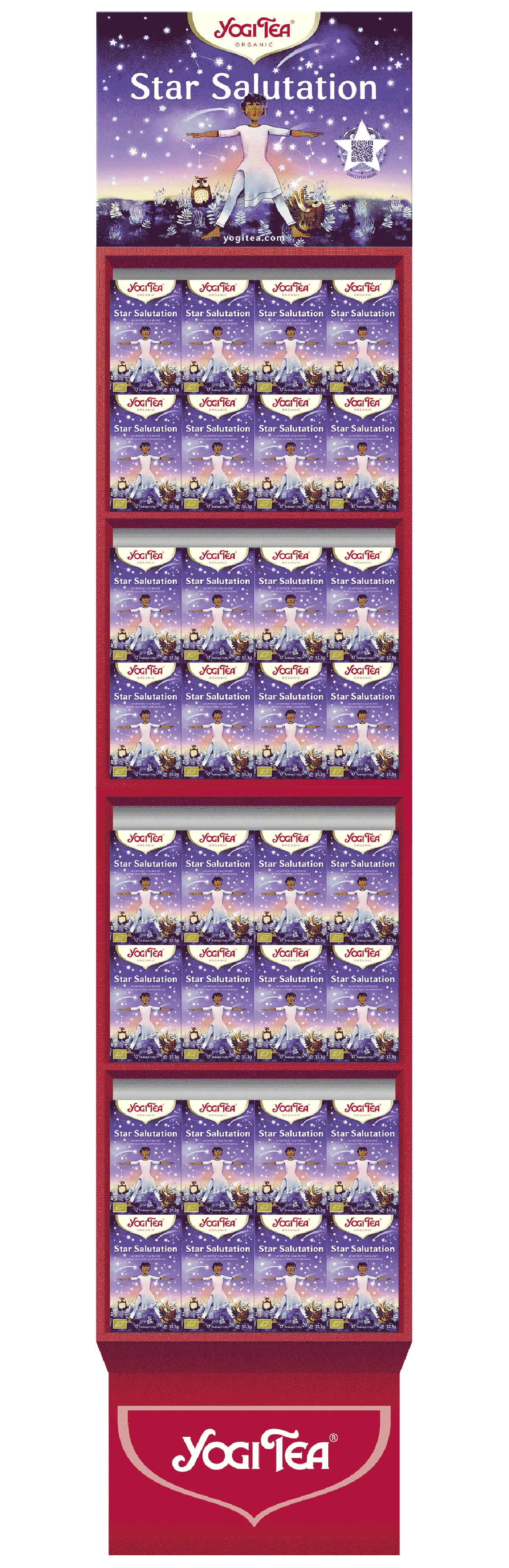 Yogi thee Star salutation display gevuld bio 64 doosjes