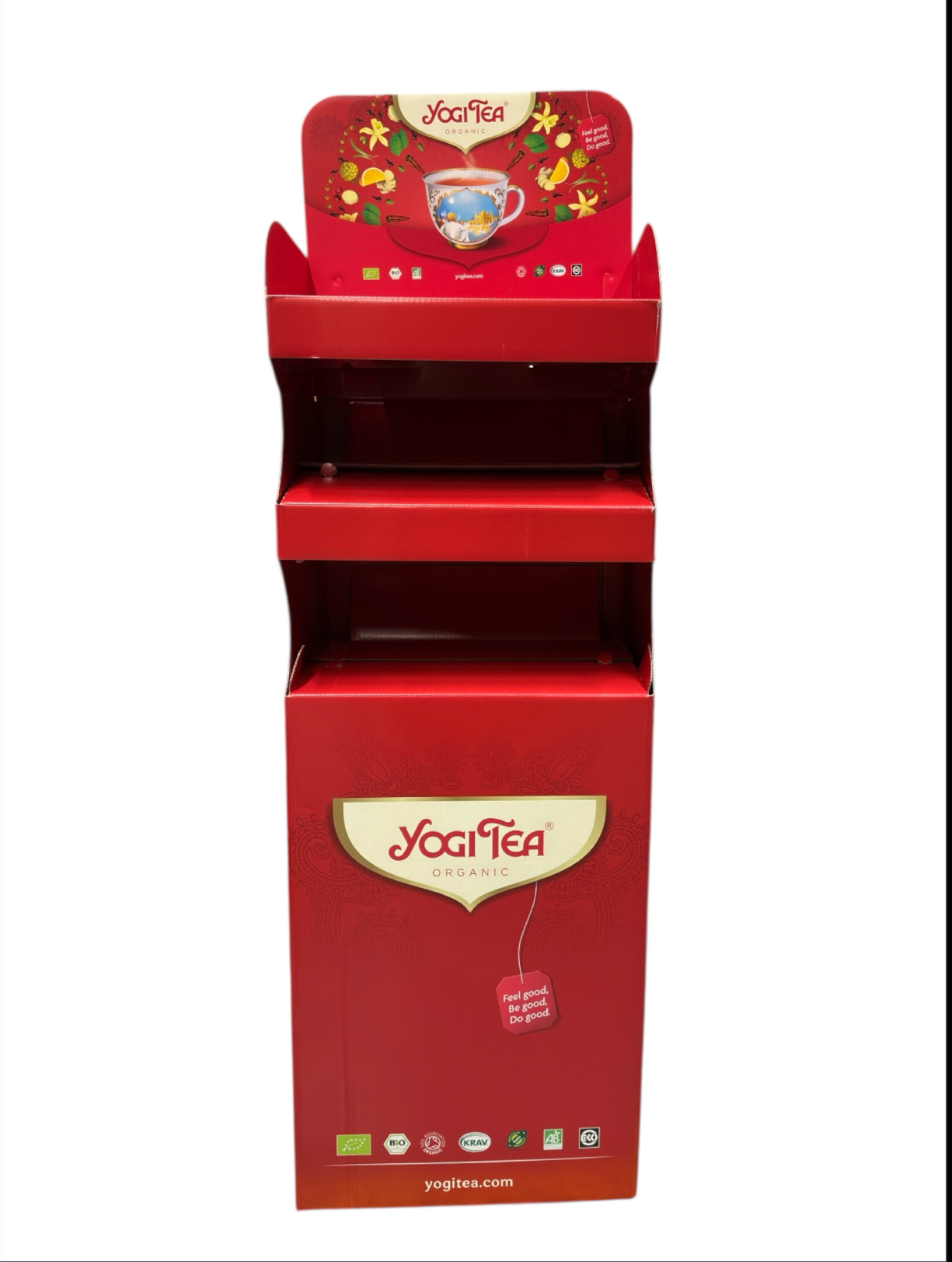 Yogi lege kartonnen display voor 72stuks