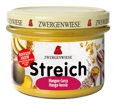 Zwergenwiese Mango curry spread bio 180g