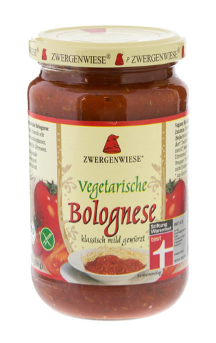 Zwergenwiese Vegetarische bolognaise bio 350g